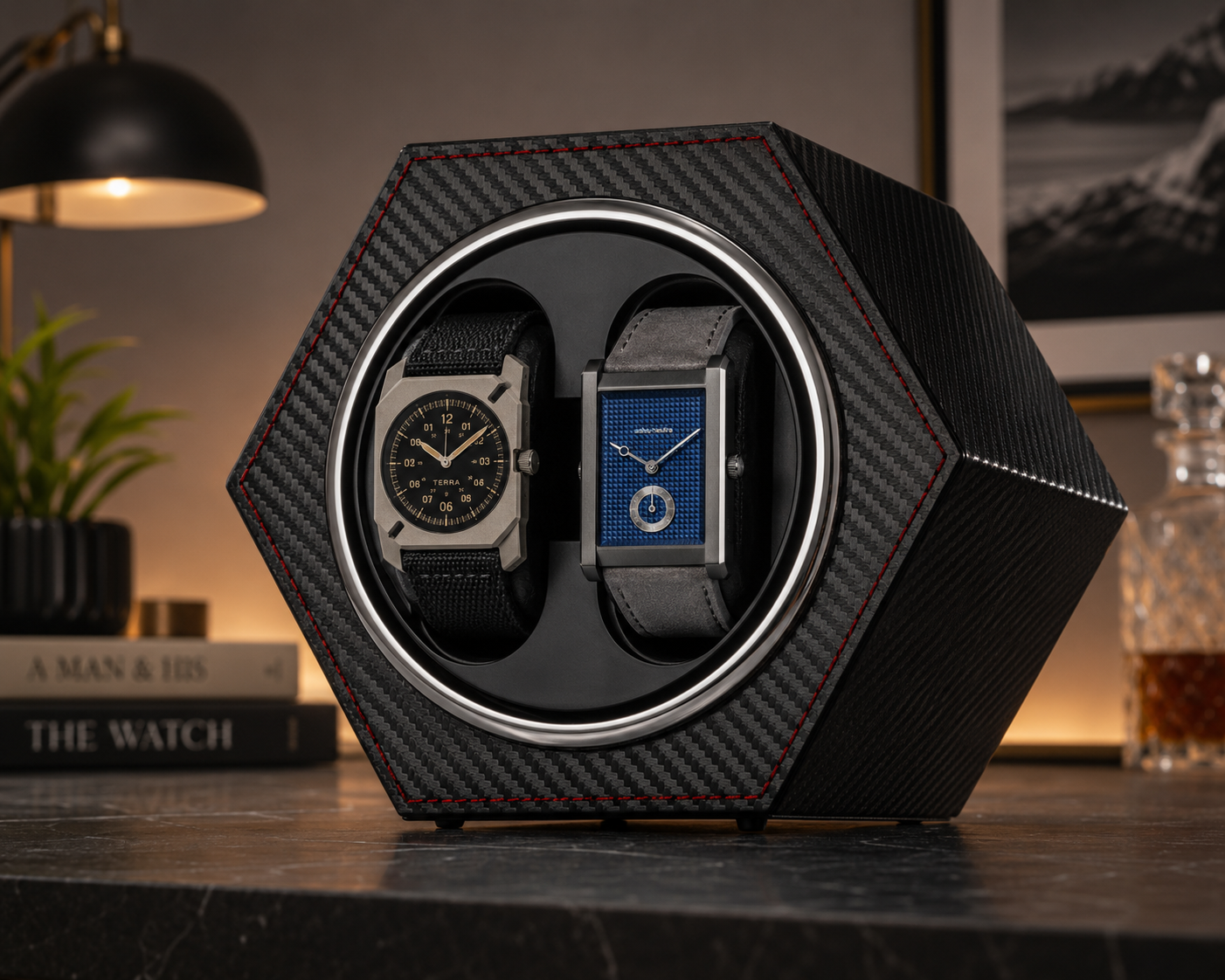 Watch Winder (Carbon Fiber)